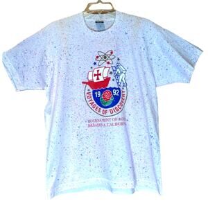 VTG 1992 Pasadena Tournament of Roses Short Sleeve Single Stitch T-Shirt, Large